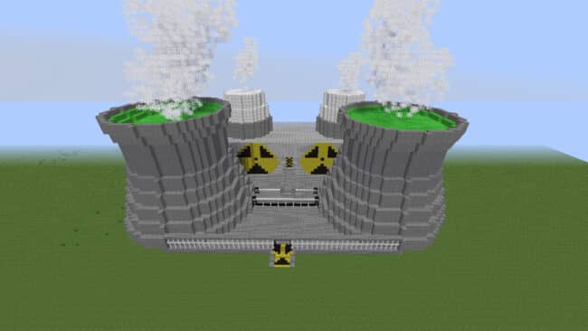 Ядерный реактор в Майнкрафте 1
